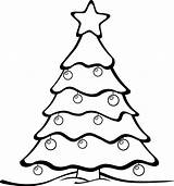 Christmas Printables Tree Coloring Printable Template Pages Outline Drawing Choose Board Print sketch template
