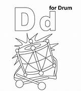 Drums Coloring Pages Momjunction Little sketch template