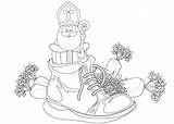 Sinterklaas Kleurplaat Libeert Afdrukken Openen Favoriete Opslaan sketch template