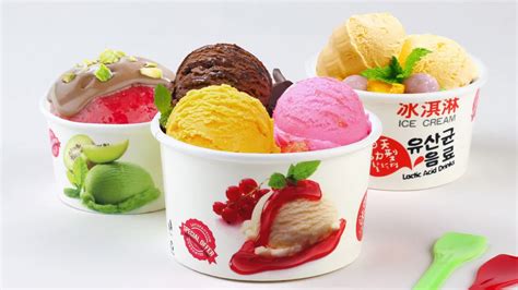 wholesale oz oz oz oz custom printed disposable double ice cream paper cup  lids buy