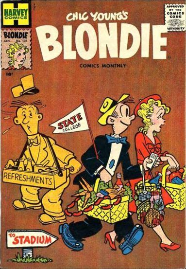 blondie comics vol 1 121 harvey comics database wiki
