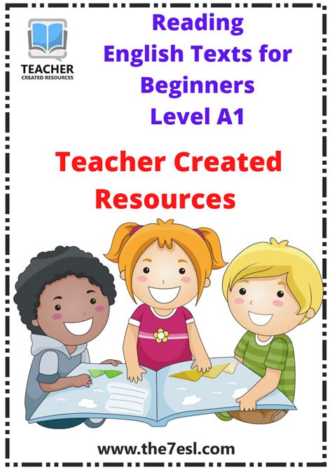 english texts  beginners level   english created resources