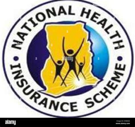 national health insurance scheme ghana nhis logo stock photo alamy