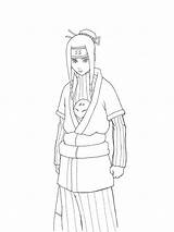 Haku Naruto Dattebayo Coloring Pages Categories Anime sketch template