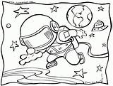 Coloring Space Science Pages Printable Outer Lab Preschool Cartoon Children Rocket Popular Wonder Comments Coloringhome sketch template
