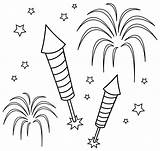 Fireworks Coloring Firework Clip Pages Clipart Drawing Fire Printable Kids Consuming Tree Cartoon Colorable Colouring Confetti Cliparts Print Draw Fun sketch template