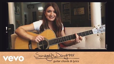 tenille townes somebody s daughter guitar chords and lyric video