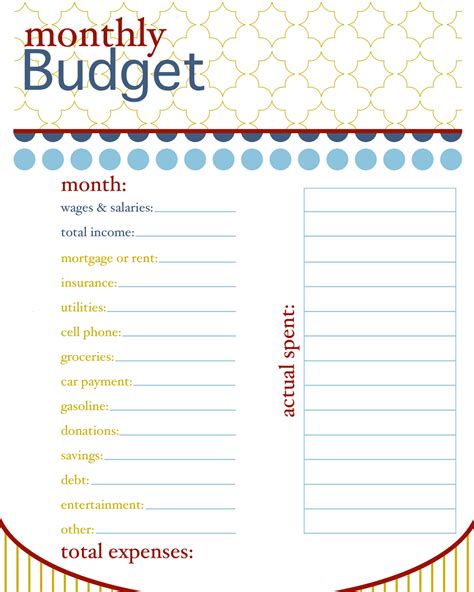 budget sheet good   pinterest budget budget sheets