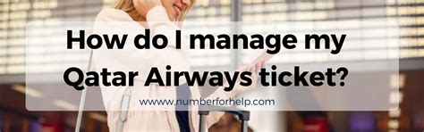 fixed    manage  qatar airways ticket
