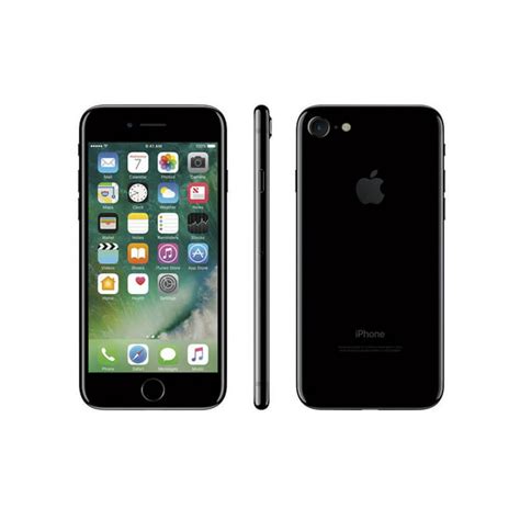 refurbished apple iphone  gb jet black unlocked gsm walmartcom walmartcom