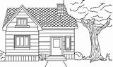 Coloring House Pages Downloadable Educative Printable sketch template