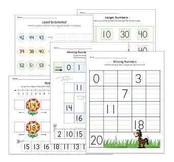 preschool  kindergarten math curriculum myteachingstationcom
