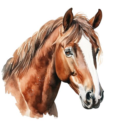 watercolor horse clip art watercolor hand drawn clip art png transparent image  clipart