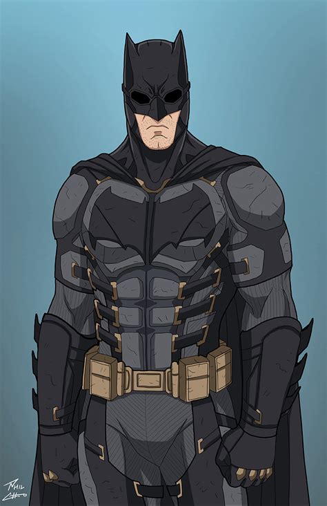 Tactical Suit Batman By Phil Cho On Deviantart
