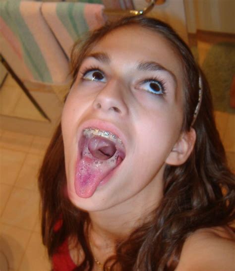 oh teen porn girls with braces have cum on their faces
