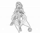 Character Viola Soulcalibur Coloring Pages sketch template
