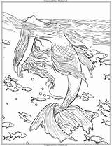 Mermaids Mythical Sirenas Fantasy Sirena Meerjungfrau Selina Cleverpedia Pintar Fenech Malbuch Bilder Zeemeermin Volwassenen Ausmalen Paisaje Kolorowanka Erwachsene Mandalas Animali sketch template
