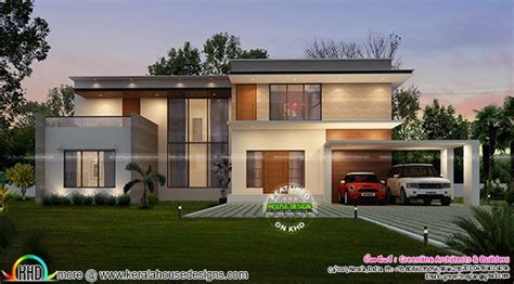modern kerala home kerala home design  floor plans  houses