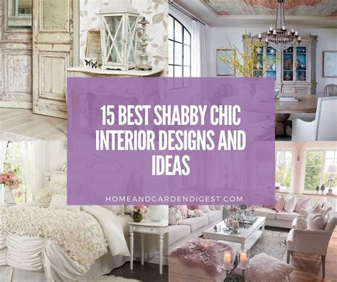 shabby chic interior designs  ideas home  garden digest