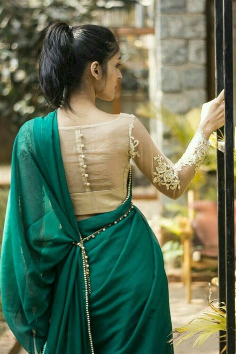Online New Model Saree Blouse Neck Designs Size Blouse Neck Designs