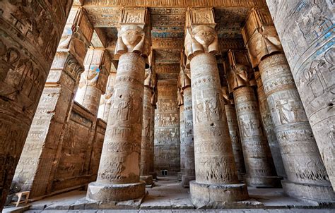 The Temple Of Hathor The Temple Of Women Ancient