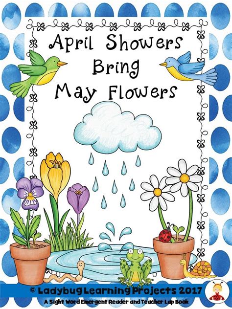 april showers bring  flowers  ladybug learning projects
