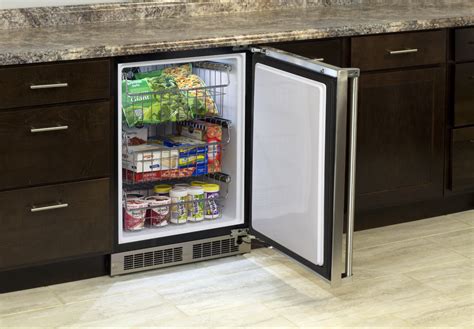 marvel refrigeration develops   residential undercounter freezer