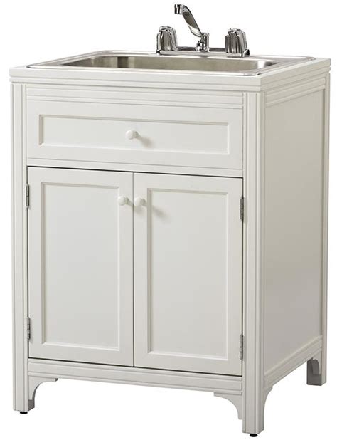 laundry utility sink  cabinet home furniture design