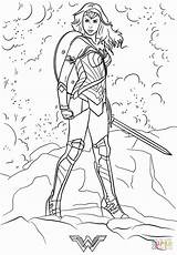 Coloring Pages Marvel Female Captain Woman Superhero Wonder Avengers Lovely Book sketch template