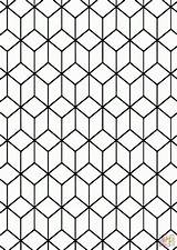 Pattern Clipart Weaving Weave Coloring Square Drawing Woven Tessellation Line Background Pages Transparent Patterns Isometric Arts Fabric Geometric Symmetry Dahlia sketch template