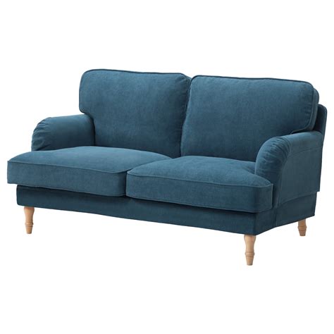 stocksund tallmyra blue  seat sofa order  ikea