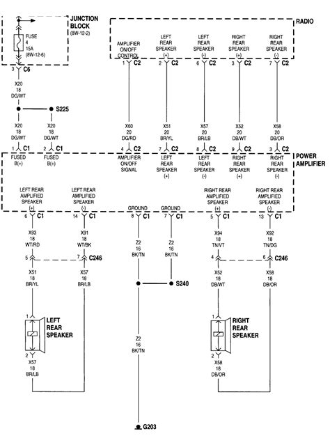dodge dakota radio wiring diagram collection faceitsaloncom