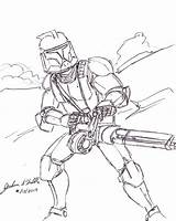 Trooper Blaster Sniper Tribble Ausmalen Getdrawingscom sketch template