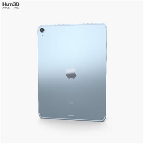 apple ipad air  cellular sky blue  model electronics  humd