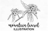 Laurel Mountain Drawing Paintingvalley sketch template
