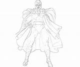 Magneto Supervillains Vilains Dessin Coloriage sketch template