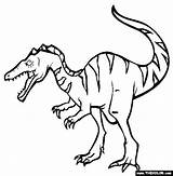 Dinosaur Baryonyx Coloring Pages Kids Print Sheets Printables Color Printable Book Outline Children sketch template