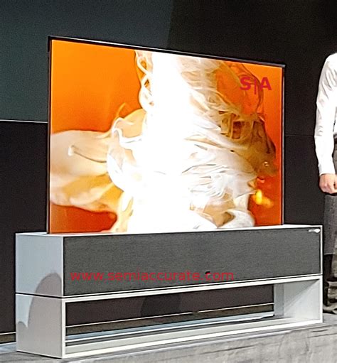 lg introduces   rollable oled tv semiaccurate