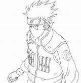 Kakashi Hatake Lineart Xcolorings Incrível 910px Colorironline sketch template