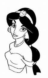 Disney Jasmine Coloring Princess Pages Printable Drawing Aladdin Silhouette Long Hair Drawings Clipartmag Miracle Timeless Category Printables Colors Getdrawings Printablee sketch template
