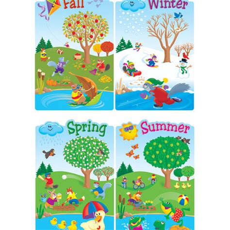 images   seasons printable kindergarten words