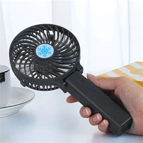 portable handheld fan  speed mini usb rechargeable fan quiet desktop personal cooling fan