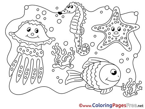 coloring sheets ocean animals bmp ville