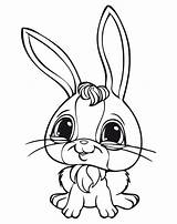 Coloring Pages Lps Shop Pet Littlest Bunny Kids sketch template