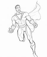 Shazam Colorear Superheroes Komiksowa Avengers Postaci Pablito Keen Zacharylevi Kolorowanki Sztuka Herois Vingadores sketch template