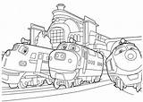 Chuggington Coloring Pages Printable Colouring Birthday Kids Train Sheets Books Para Vesele Dibujos Printables Imprimir Animated Trainees Adventures Group sketch template