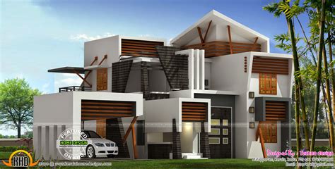 modern  square meter house plan kerala home design  floor plans  dream houses