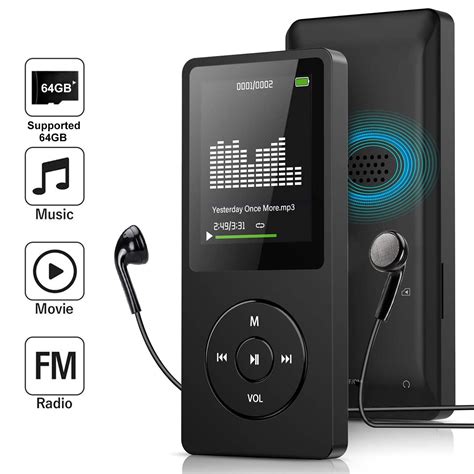 mp player portable gb sd card support mp player  hifi lossless