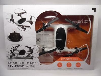 sharper image  rechargeable fly drive drone fly   sky drive  land  ebay