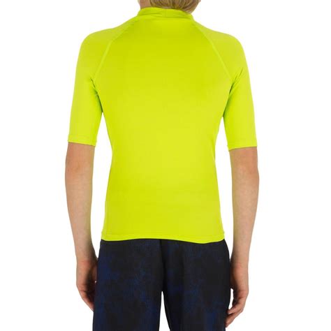 uv shirt kurzarm surfen top  kinder gruen von decathlon ansehen